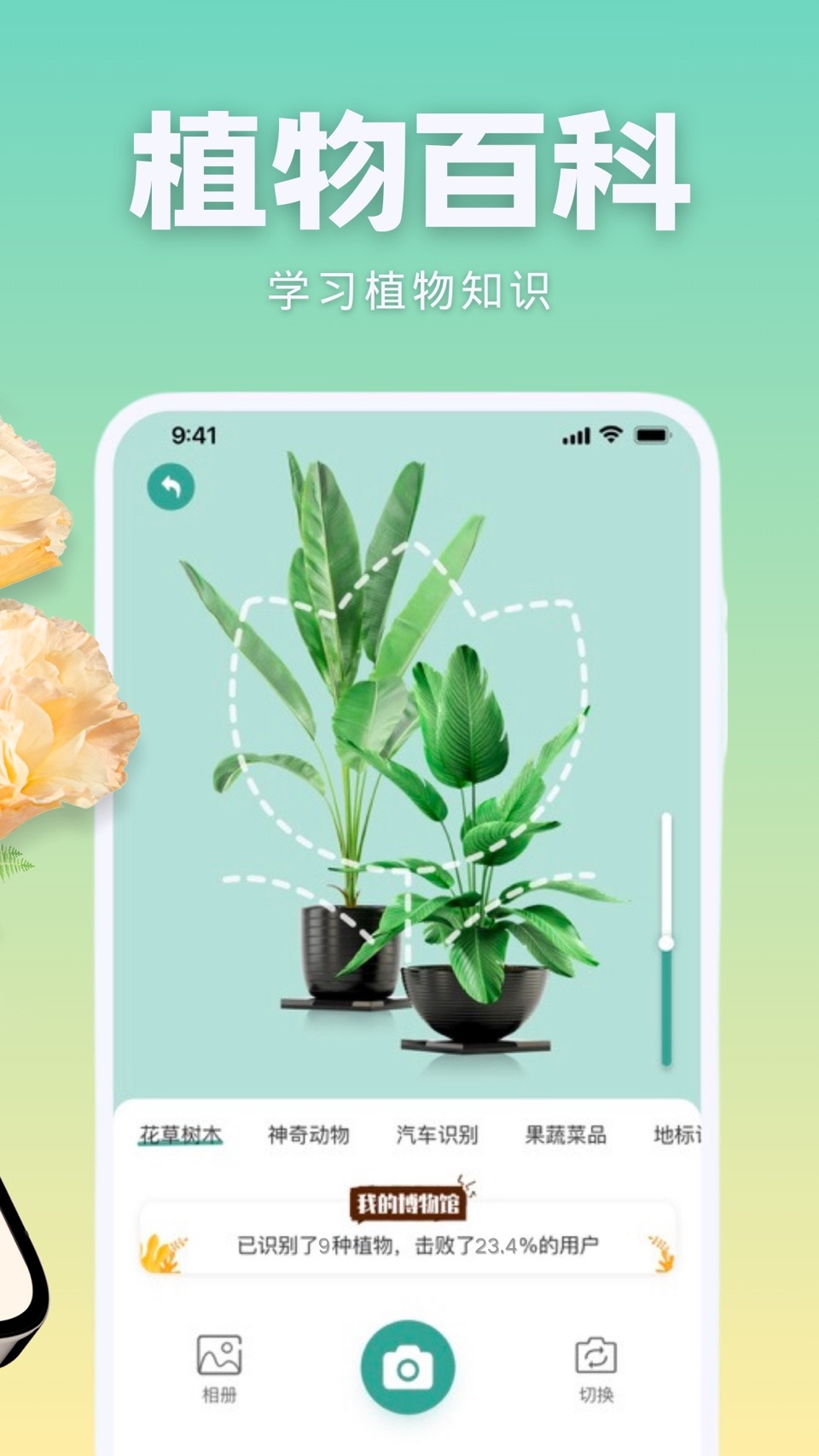 识花君-万物识别相机,AI拍照识别植物,园艺植物百科大全 2