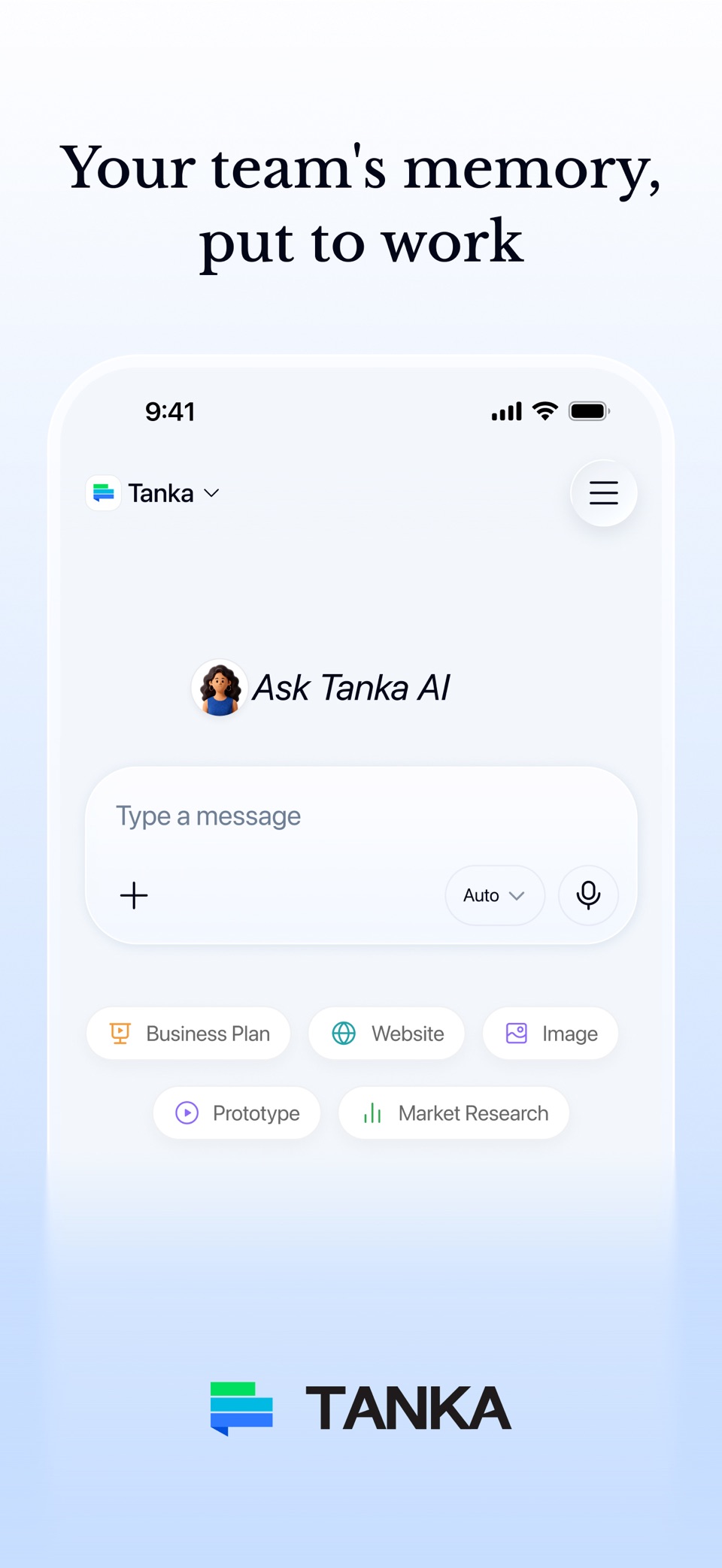 Tanka for AI-Native Companies · Store screenshots