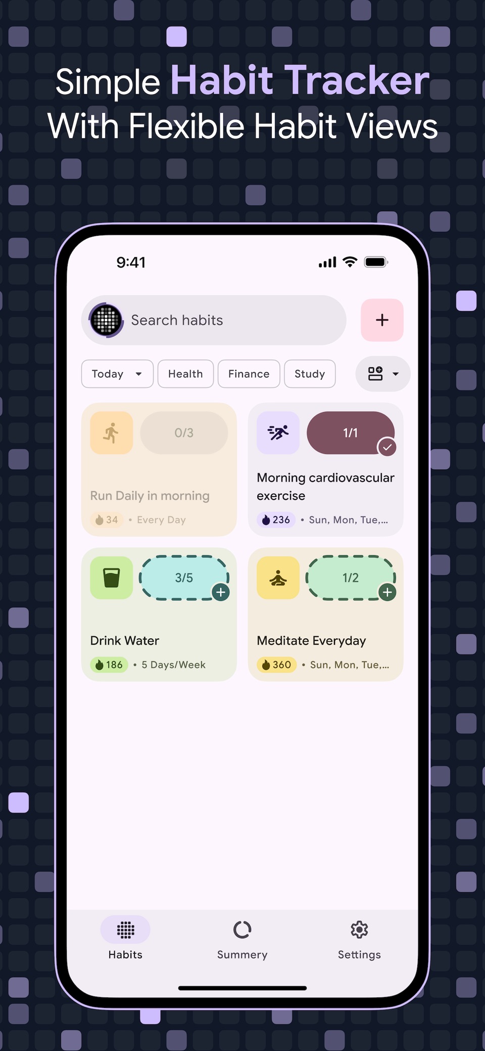 Habstick – 习惯打卡追踪器 · Store screenshots