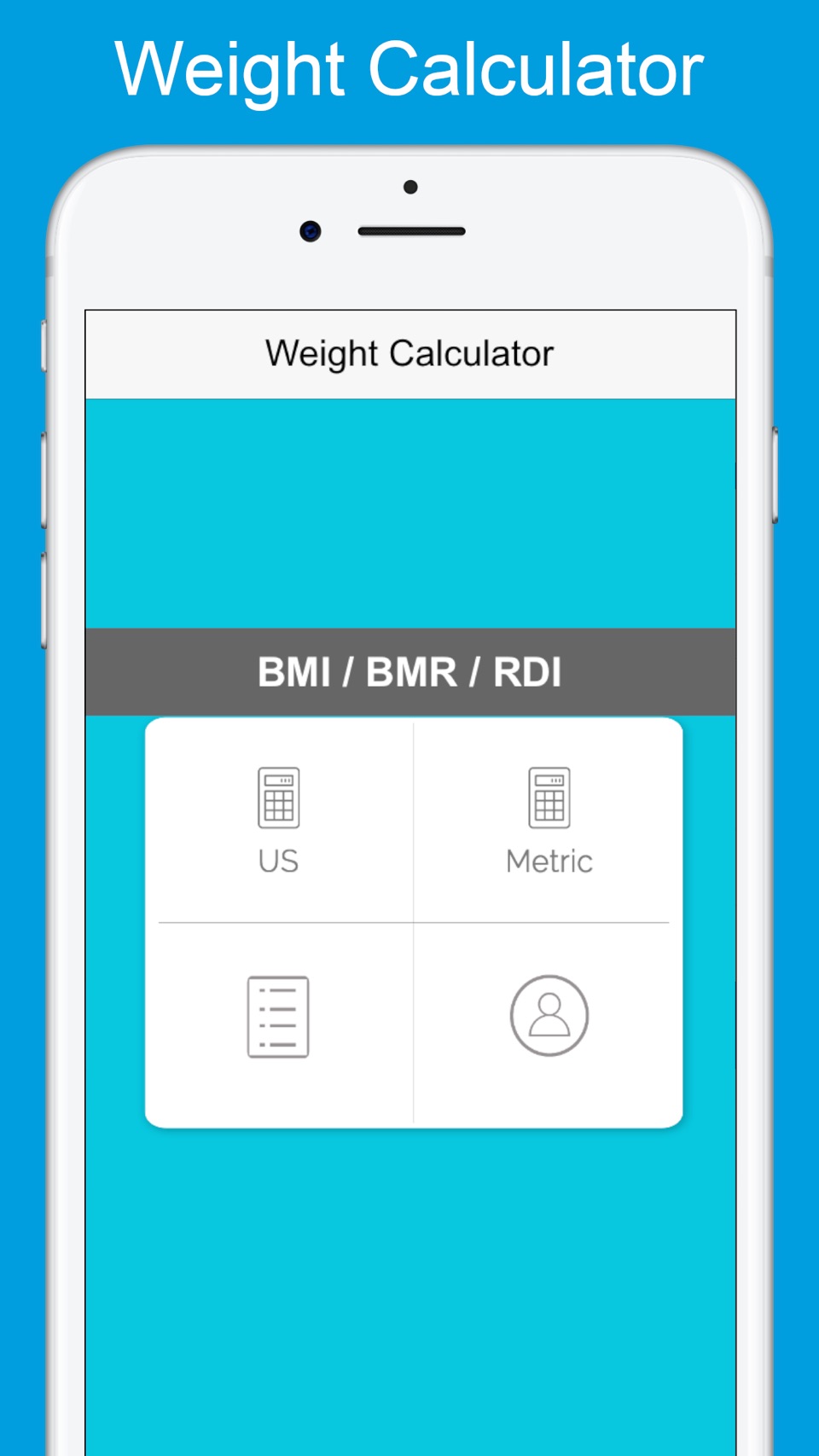体重计算器BMI BMR RDI · Store screenshots