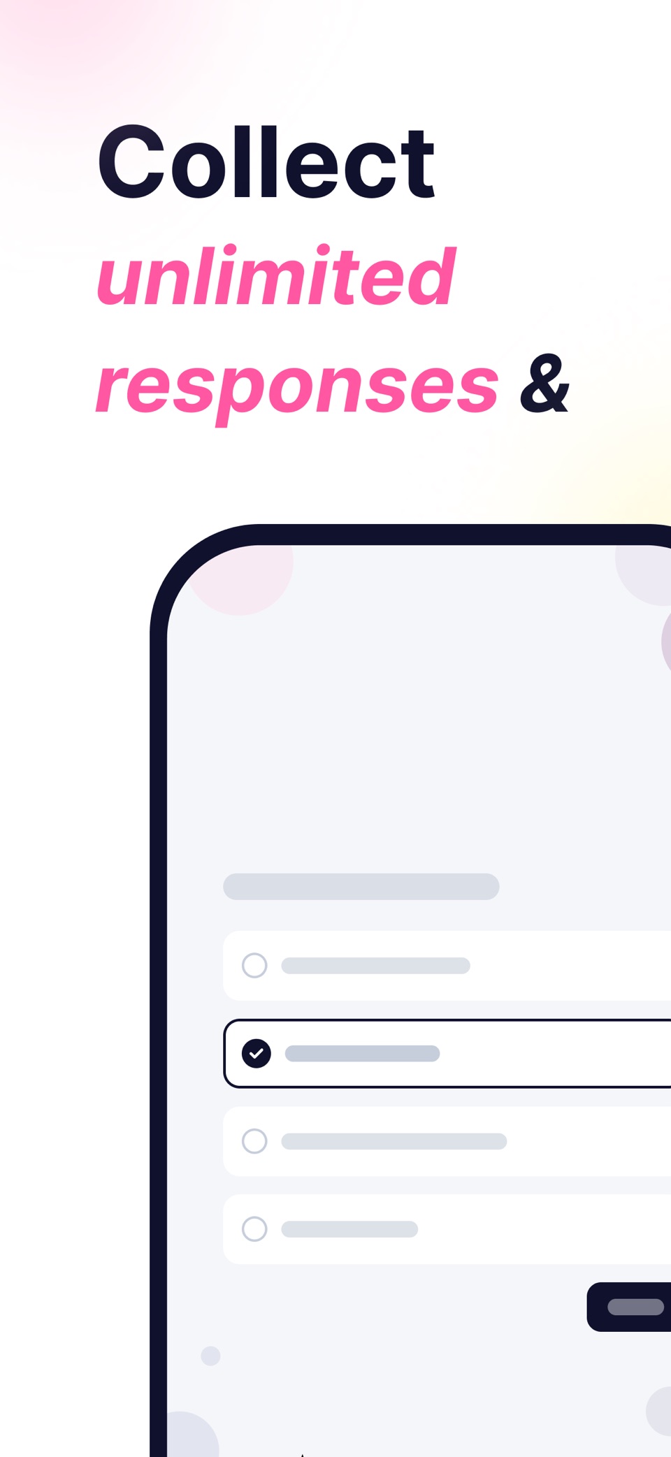 forms.app：无限回复 · Store screenshots