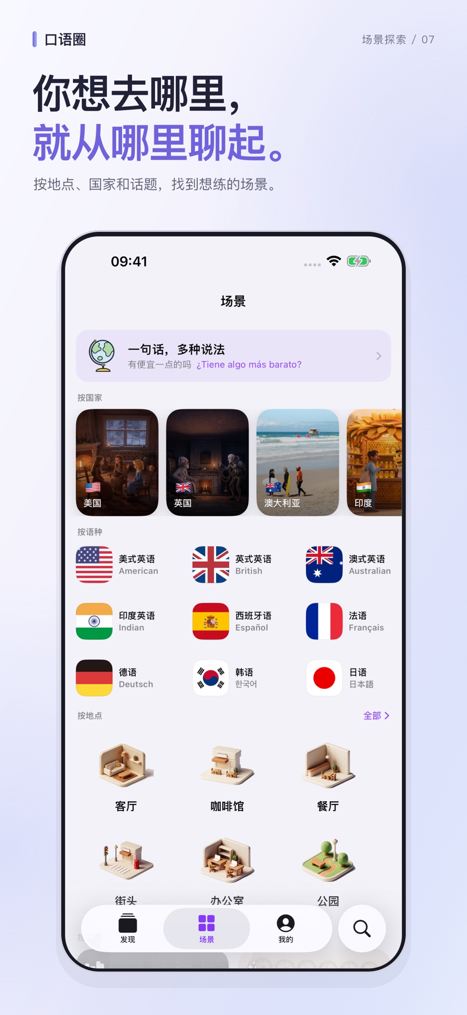 口语圈 Let’s chat 7